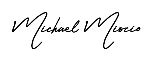 Create a beautiful signature design for name Michael Miscio. With this signature (AmerikaSignatureDemo-Regular) fonts, you can make a handwritten signature for free. Michael Miscio signature style 3 images and pictures png