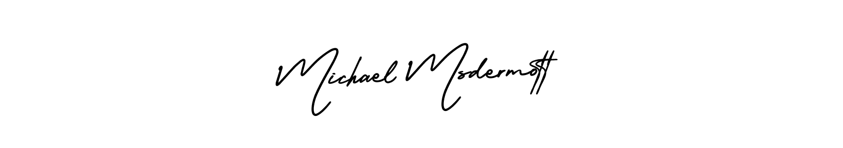 Make a short Michael Msdermott signature style. Manage your documents anywhere anytime using AmerikaSignatureDemo-Regular. Create and add eSignatures, submit forms, share and send files easily. Michael Msdermott signature style 3 images and pictures png