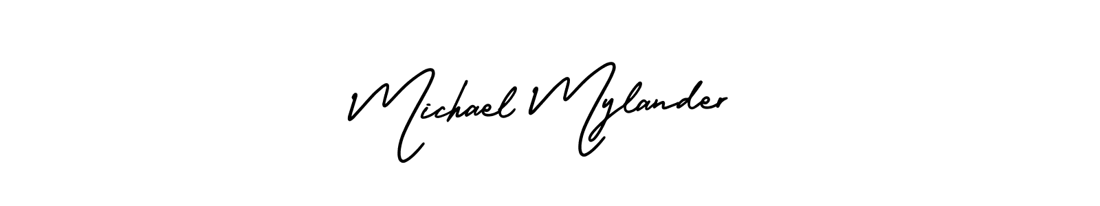 Also we have Michael Mylander name is the best signature style. Create professional handwritten signature collection using AmerikaSignatureDemo-Regular autograph style. Michael Mylander signature style 3 images and pictures png