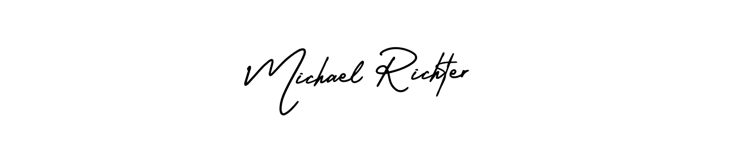 Make a beautiful signature design for name Michael Richter. Use this online signature maker to create a handwritten signature for free. Michael Richter signature style 3 images and pictures png