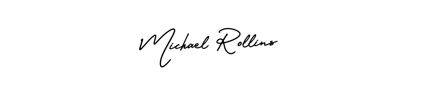 Also we have Michael Rollins name is the best signature style. Create professional handwritten signature collection using AmerikaSignatureDemo-Regular autograph style. Michael Rollins signature style 3 images and pictures png