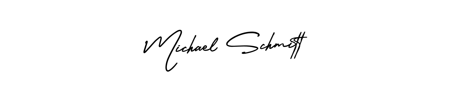 Create a beautiful signature design for name Michael Schmitt. With this signature (AmerikaSignatureDemo-Regular) fonts, you can make a handwritten signature for free. Michael Schmitt signature style 3 images and pictures png