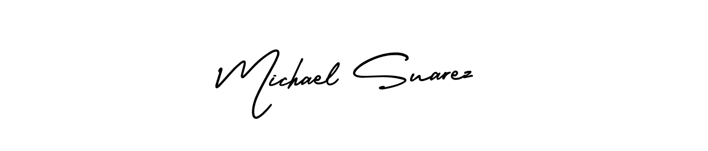 Also You can easily find your signature by using the search form. We will create Michael Suarez name handwritten signature images for you free of cost using AmerikaSignatureDemo-Regular sign style. Michael Suarez signature style 3 images and pictures png