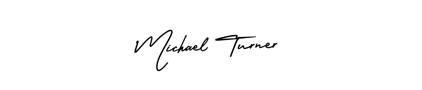 Michael Turner stylish signature style. Best Handwritten Sign (AmerikaSignatureDemo-Regular) for my name. Handwritten Signature Collection Ideas for my name Michael Turner. Michael Turner signature style 3 images and pictures png