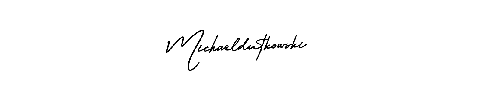 Once you've used our free online signature maker to create your best signature AmerikaSignatureDemo-Regular style, it's time to enjoy all of the benefits that Michaeldutkowski name signing documents. Michaeldutkowski signature style 3 images and pictures png