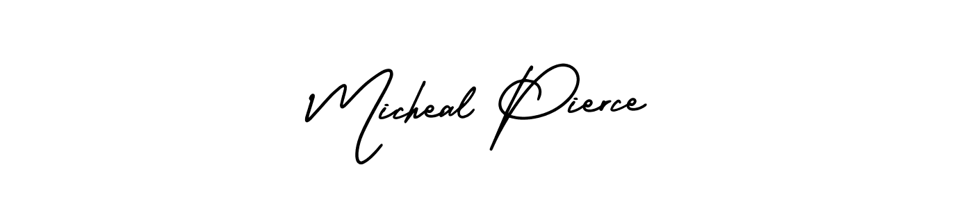 You can use this online signature creator to create a handwritten signature for the name Micheal Pierce. This is the best online autograph maker. Micheal Pierce signature style 3 images and pictures png