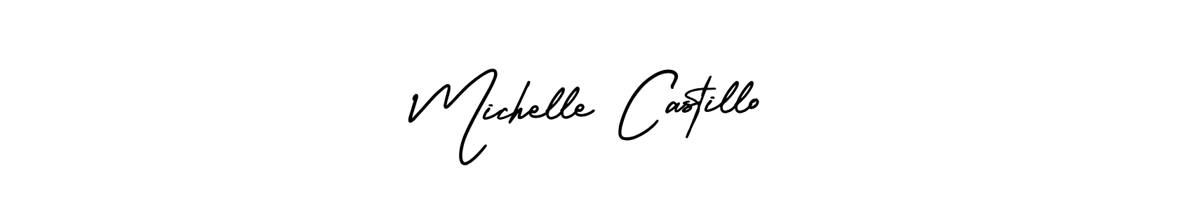 Similarly AmerikaSignatureDemo-Regular is the best handwritten signature design. Signature creator online .You can use it as an online autograph creator for name Michelle Castillo. Michelle Castillo signature style 3 images and pictures png