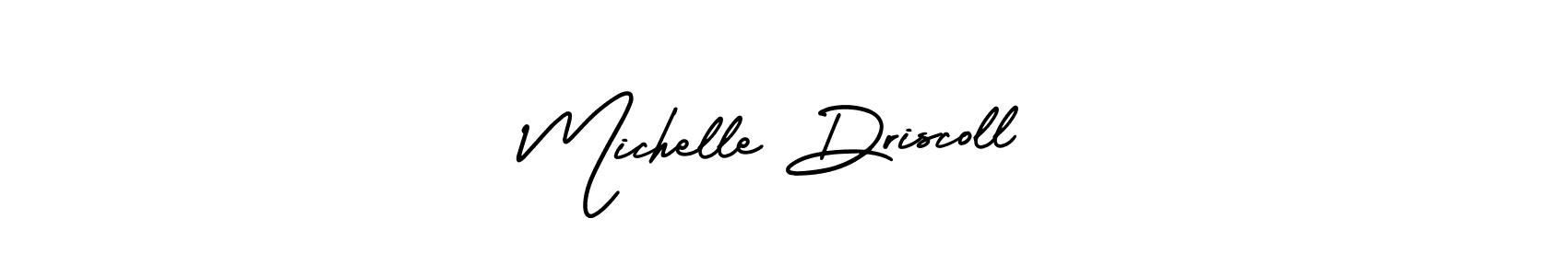 Create a beautiful signature design for name Michelle Driscoll. With this signature (AmerikaSignatureDemo-Regular) fonts, you can make a handwritten signature for free. Michelle Driscoll signature style 3 images and pictures png