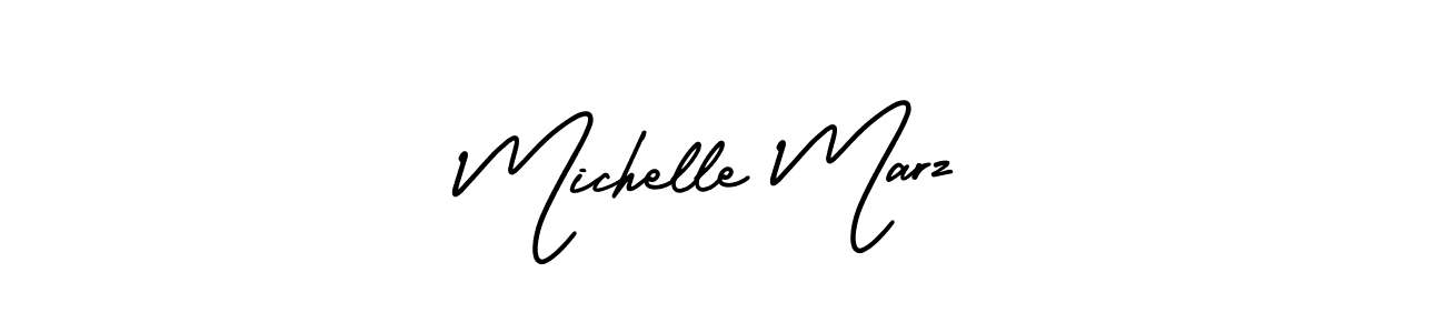 if you are searching for the best signature style for your name Michelle Marz. so please give up your signature search. here we have designed multiple signature styles  using AmerikaSignatureDemo-Regular. Michelle Marz signature style 3 images and pictures png