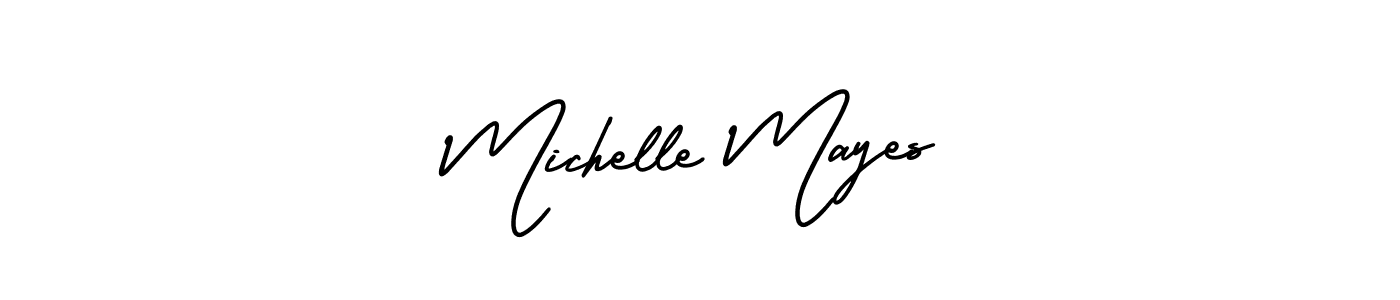 Also we have Michelle Mayes name is the best signature style. Create professional handwritten signature collection using AmerikaSignatureDemo-Regular autograph style. Michelle Mayes signature style 3 images and pictures png