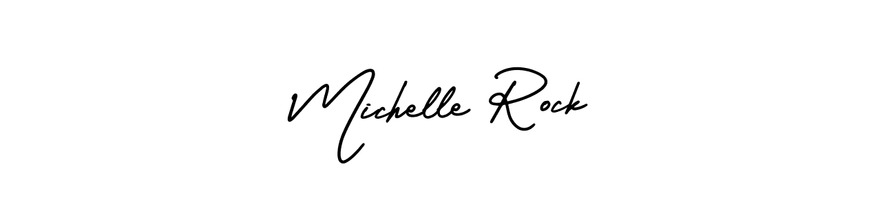 How to Draw Michelle Rock signature style? AmerikaSignatureDemo-Regular is a latest design signature styles for name Michelle Rock. Michelle Rock signature style 3 images and pictures png