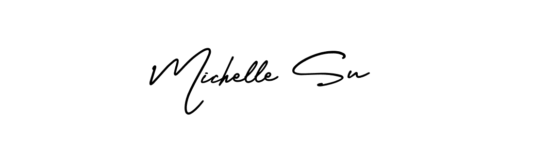 AmerikaSignatureDemo-Regular is a professional signature style that is perfect for those who want to add a touch of class to their signature. It is also a great choice for those who want to make their signature more unique. Get Michelle Su name to fancy signature for free. Michelle Su signature style 3 images and pictures png