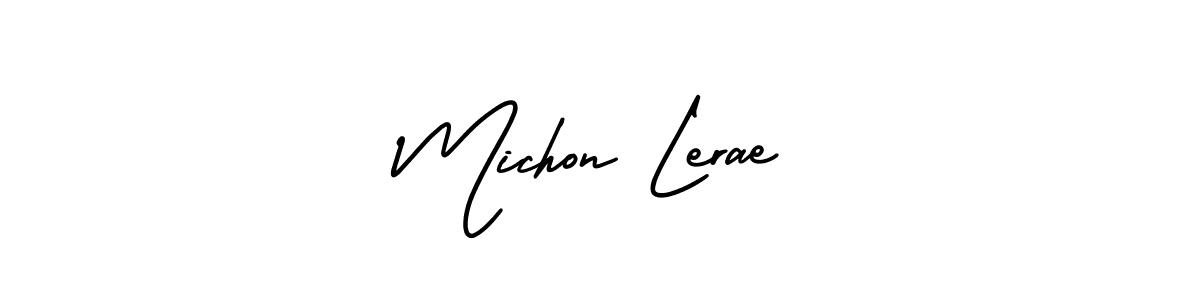 Here are the top 10 professional signature styles for the name Michon Lerae. These are the best autograph styles you can use for your name. Michon Lerae signature style 3 images and pictures png
