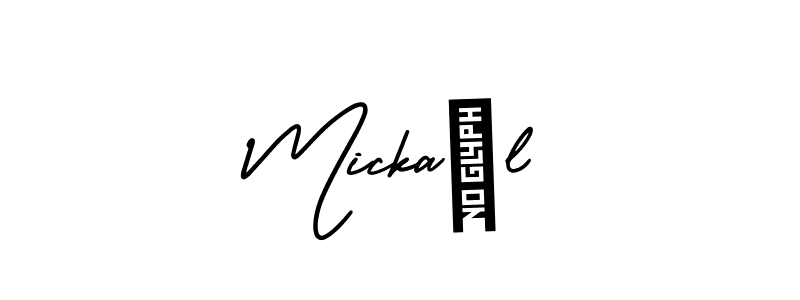 Similarly AmerikaSignatureDemo-Regular is the best handwritten signature design. Signature creator online .You can use it as an online autograph creator for name Mickaël. Mickaël signature style 3 images and pictures png
