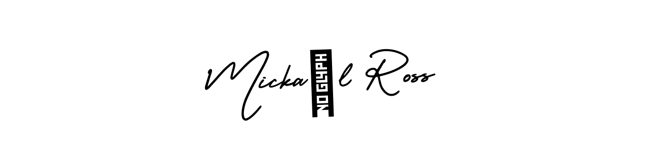 Once you've used our free online signature maker to create your best signature AmerikaSignatureDemo-Regular style, it's time to enjoy all of the benefits that Mickaël Ross name signing documents. Mickaël Ross signature style 3 images and pictures png