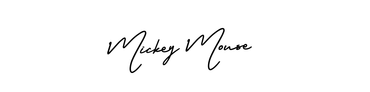 The best way (AmerikaSignatureDemo-Regular) to make a short signature is to pick only two or three words in your name. The name Mickey Mouse include a total of six letters. For converting this name. Mickey Mouse signature style 3 images and pictures png