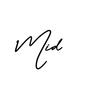 Best and Professional Signature Style for Mid. AmerikaSignatureDemo-Regular Best Signature Style Collection. Mid signature style 3 images and pictures png