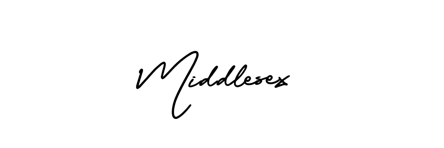 Create a beautiful signature design for name Middlesex. With this signature (AmerikaSignatureDemo-Regular) fonts, you can make a handwritten signature for free. Middlesex signature style 3 images and pictures png