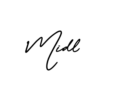 This is the best signature style for the Midl name. Also you like these signature font (AmerikaSignatureDemo-Regular). Mix name signature. Midl signature style 3 images and pictures png