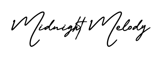 Create a personalized artistic stamp with Midnight Melody in AmerikaSignatureDemo-Regular font. Perfect for visual artists, designers, and influencers. Midnight Melody signature style 3 images and pictures png