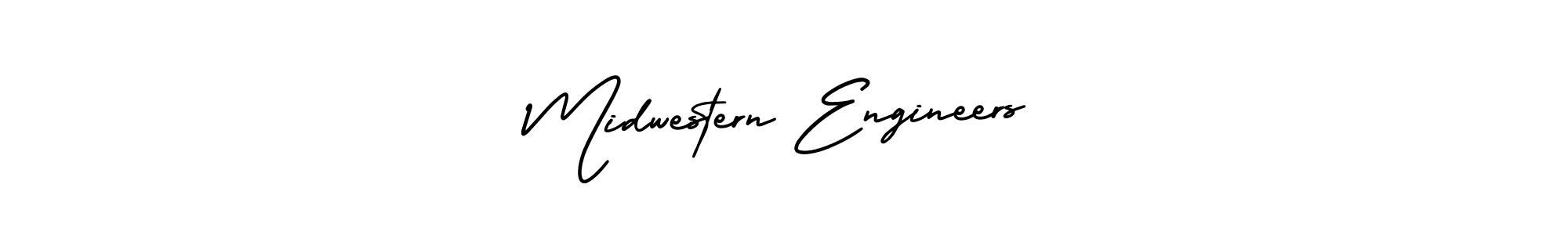 if you are searching for the best signature style for your name Midwestern Engineers. so please give up your signature search. here we have designed multiple signature styles  using AmerikaSignatureDemo-Regular. Midwestern Engineers signature style 3 images and pictures png