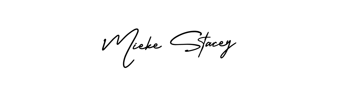 Make a short Mieke Stacey signature style. Manage your documents anywhere anytime using AmerikaSignatureDemo-Regular. Create and add eSignatures, submit forms, share and send files easily. Mieke Stacey signature style 3 images and pictures png
