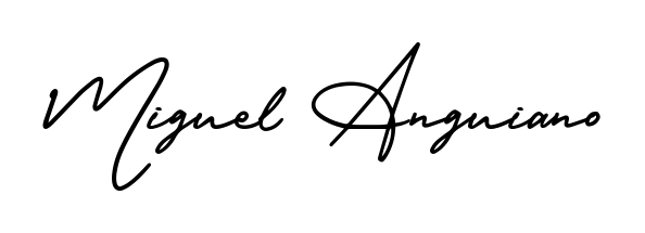 Make a beautiful signature design for name Miguel Anguiano. With this signature (AmerikaSignatureDemo-Regular) style, you can create a handwritten signature for free. Miguel Anguiano signature style 3 images and pictures png