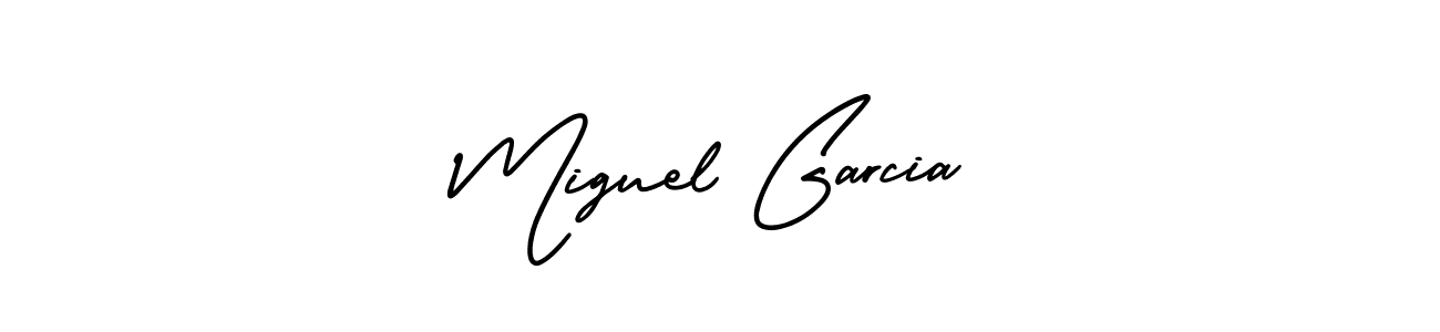 Make a short Miguel Garcia signature style. Manage your documents anywhere anytime using AmerikaSignatureDemo-Regular. Create and add eSignatures, submit forms, share and send files easily. Miguel Garcia signature style 3 images and pictures png