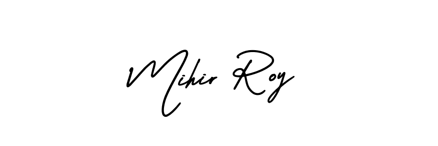 It looks lik you need a new signature style for name Mihir Roy. Design unique handwritten (AmerikaSignatureDemo-Regular) signature with our free signature maker in just a few clicks. Mihir Roy signature style 3 images and pictures png