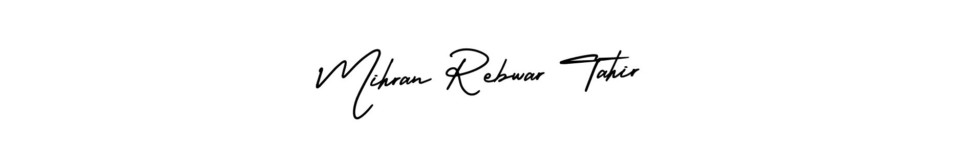 Once you've used our free online signature maker to create your best signature AmerikaSignatureDemo-Regular style, it's time to enjoy all of the benefits that Mihran Rebwar Tahir name signing documents. Mihran Rebwar Tahir signature style 3 images and pictures png