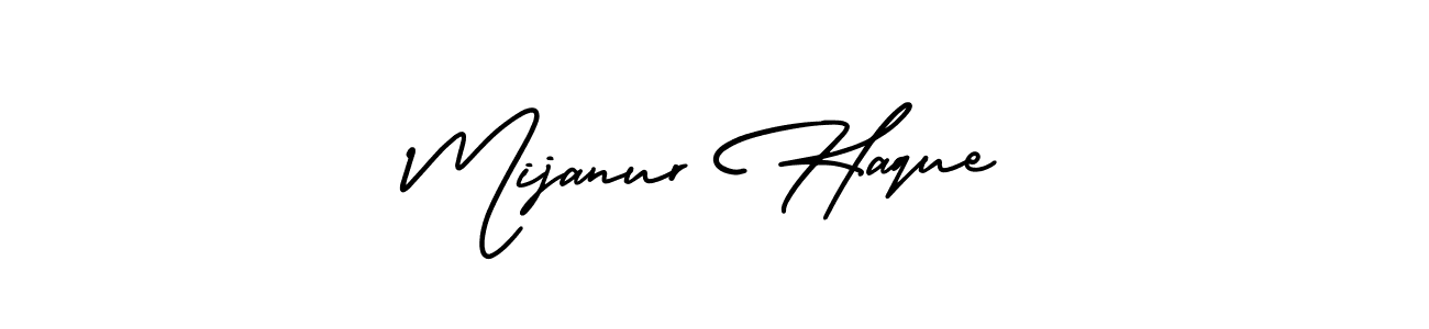 This is the best signature style for the Mijanur Haque name. Also you like these signature font (AmerikaSignatureDemo-Regular). Mix name signature. Mijanur Haque signature style 3 images and pictures png