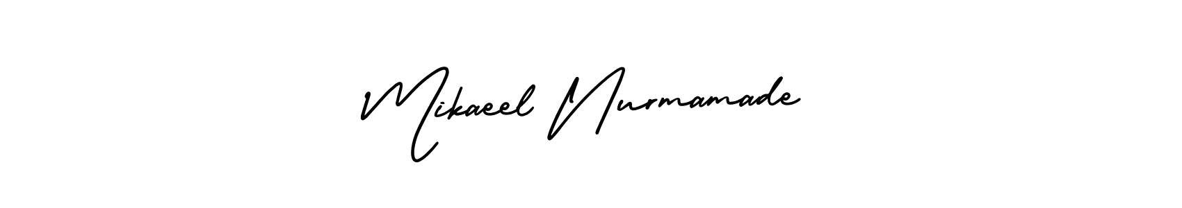 You can use this online signature creator to create a handwritten signature for the name Mikaeel Nurmamade. This is the best online autograph maker. Mikaeel Nurmamade signature style 3 images and pictures png