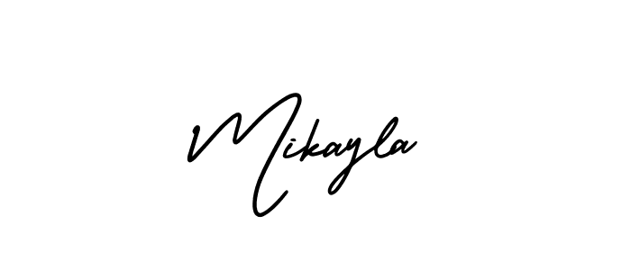 This is the best signature style for the Mikayla name. Also you like these signature font (AmerikaSignatureDemo-Regular). Mix name signature. Mikayla signature style 3 images and pictures png