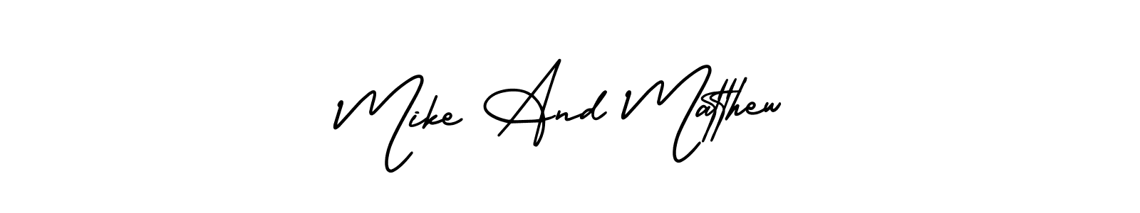 Once you've used our free online signature maker to create your best signature AmerikaSignatureDemo-Regular style, it's time to enjoy all of the benefits that Mike And Matthew name signing documents. Mike And Matthew signature style 3 images and pictures png