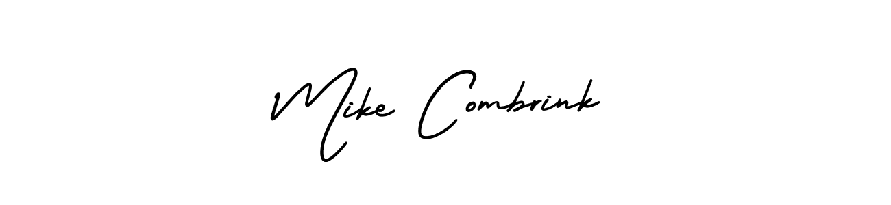 Make a beautiful signature design for name Mike Combrink. With this signature (AmerikaSignatureDemo-Regular) style, you can create a handwritten signature for free. Mike Combrink signature style 3 images and pictures png