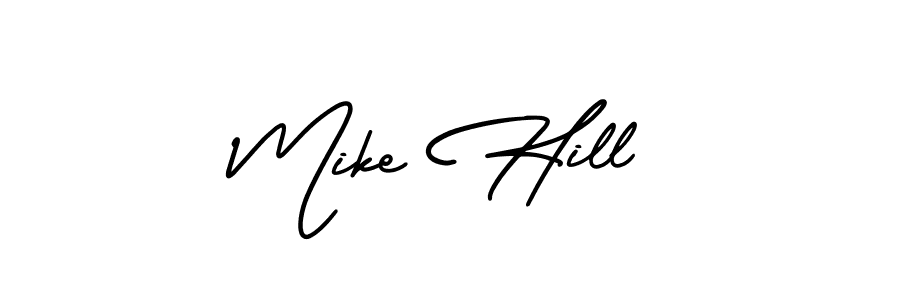 Create a beautiful signature design for name Mike Hill. With this signature (AmerikaSignatureDemo-Regular) fonts, you can make a handwritten signature for free. Mike Hill signature style 3 images and pictures png