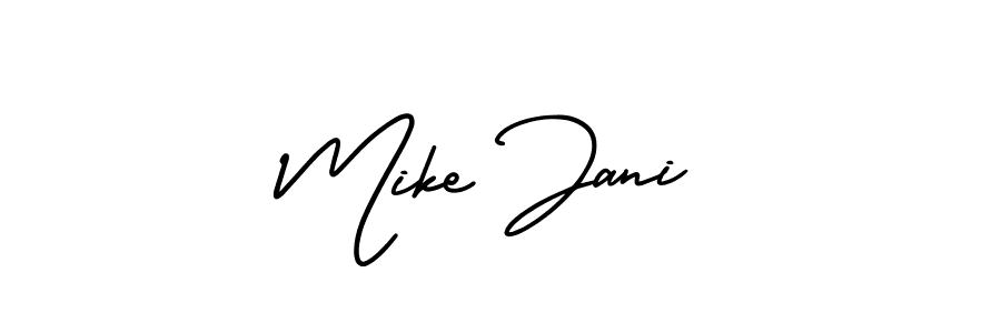 Make a beautiful signature design for name Mike Jani. Use this online signature maker to create a handwritten signature for free. Mike Jani signature style 3 images and pictures png