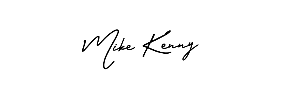 Use a signature maker to create a handwritten signature online. With this signature software, you can design (AmerikaSignatureDemo-Regular) your own signature for name Mike Kenny. Mike Kenny signature style 3 images and pictures png