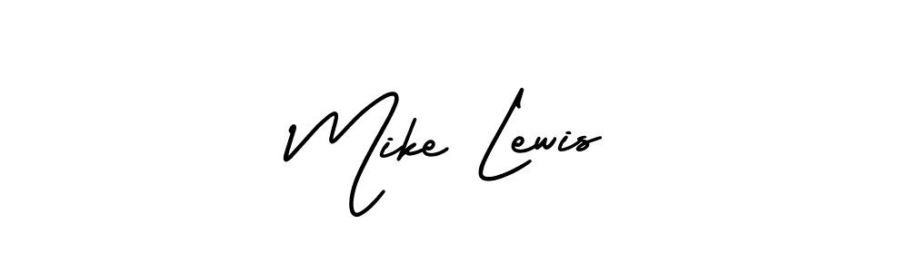 How to make Mike Lewis signature? AmerikaSignatureDemo-Regular is a professional autograph style. Create handwritten signature for Mike Lewis name. Mike Lewis signature style 3 images and pictures png