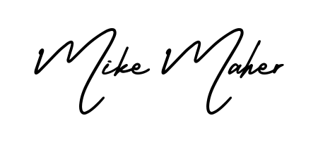 A modern signature idea for name Mike Maher using AmerikaSignatureDemo-Regular font. Clean strokes and elegant curves make it stand out instantly. Mike Maher signature style 3 images and pictures png