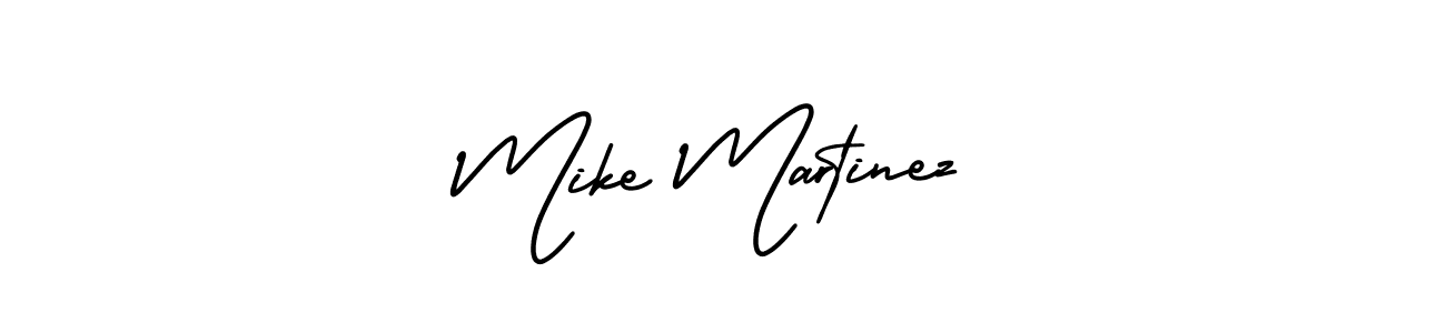 Design your own signature with our free online signature maker. With this signature software, you can create a handwritten (AmerikaSignatureDemo-Regular) signature for name Mike Martinez. Mike Martinez signature style 3 images and pictures png