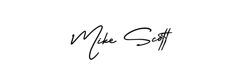 Use a signature maker to create a handwritten signature online. With this signature software, you can design (AmerikaSignatureDemo-Regular) your own signature for name Mike Scott. Mike Scott signature style 3 images and pictures png