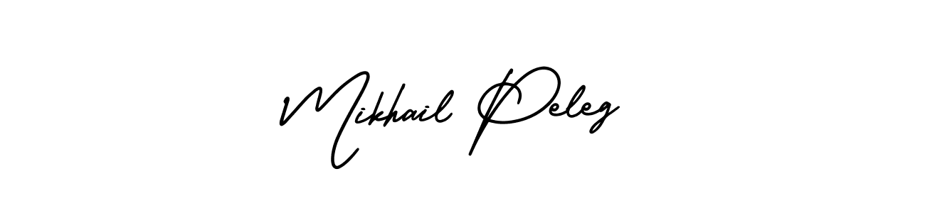 Make a beautiful signature design for name Mikhail Peleg. Use this online signature maker to create a handwritten signature for free. Mikhail Peleg signature style 3 images and pictures png