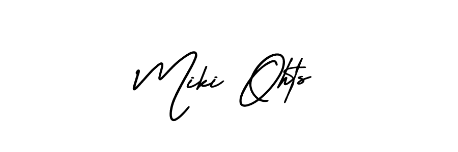 You can use this online signature creator to create a handwritten signature for the name Miki Ohts. This is the best online autograph maker. Miki Ohts signature style 3 images and pictures png