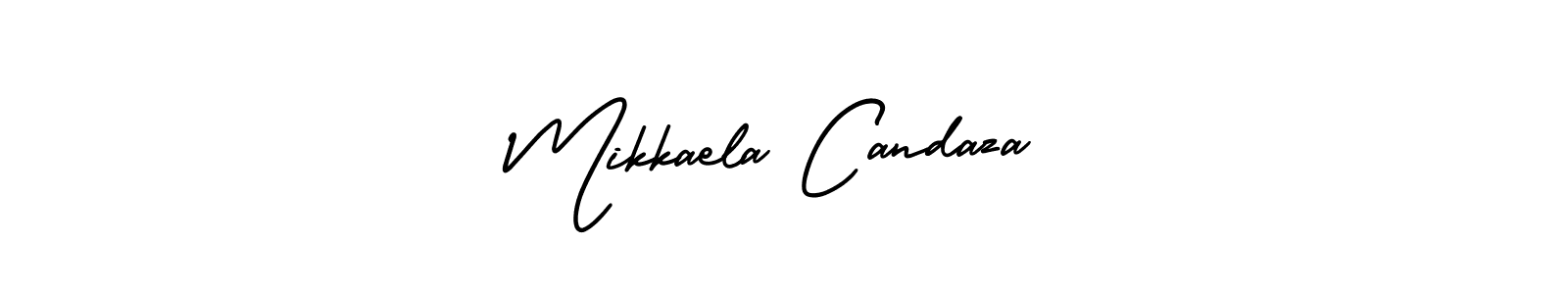 Similarly AmerikaSignatureDemo-Regular is the best handwritten signature design. Signature creator online .You can use it as an online autograph creator for name Mikkaela Candaza. Mikkaela Candaza signature style 3 images and pictures png