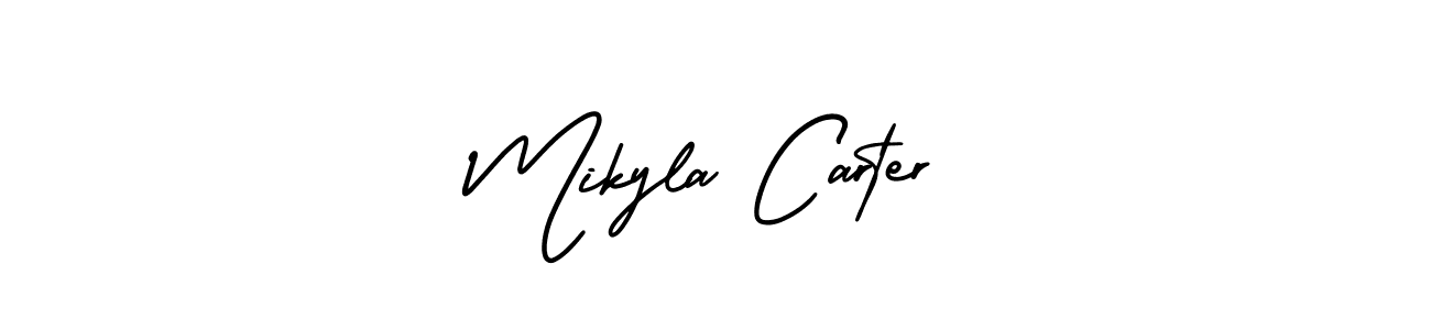 Make a beautiful signature design for name Mikyla Carter. Use this online signature maker to create a handwritten signature for free. Mikyla Carter signature style 3 images and pictures png