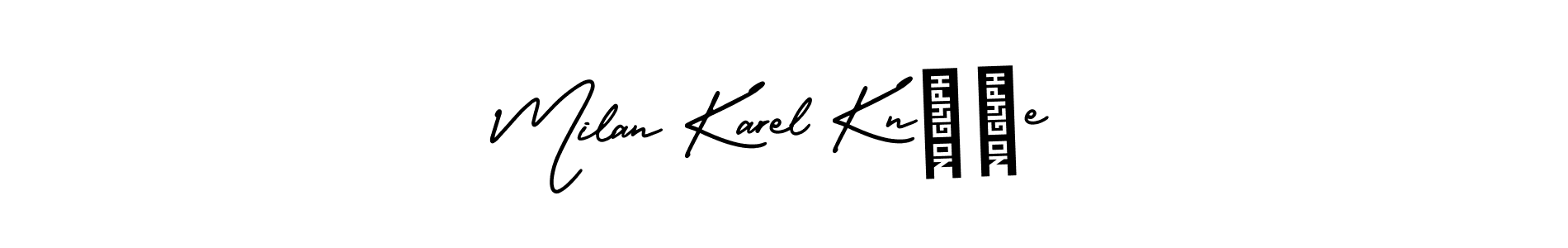 Best and Professional Signature Style for Milan Karel Kníže. AmerikaSignatureDemo-Regular Best Signature Style Collection. Milan Karel Kníže signature style 3 images and pictures png