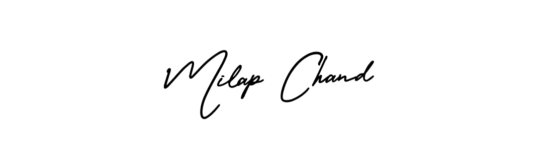 Also we have Milap Chand name is the best signature style. Create professional handwritten signature collection using AmerikaSignatureDemo-Regular autograph style. Milap Chand signature style 3 images and pictures png