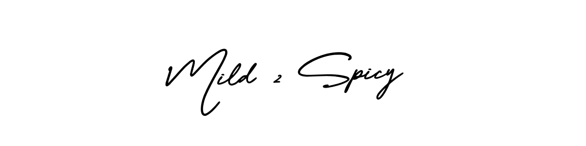 AmerikaSignatureDemo-Regular is a professional signature style that is perfect for those who want to add a touch of class to their signature. It is also a great choice for those who want to make their signature more unique. Get Mild 2 Spicy name to fancy signature for free. Mild 2 Spicy signature style 3 images and pictures png