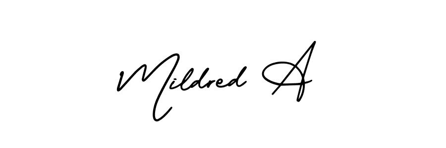 Here are the top 10 professional signature styles for the name Mildred A. These are the best autograph styles you can use for your name. Mildred A signature style 3 images and pictures png